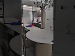 豪華なクォーツで スタッドレスタイヤのキッチンキャビネット