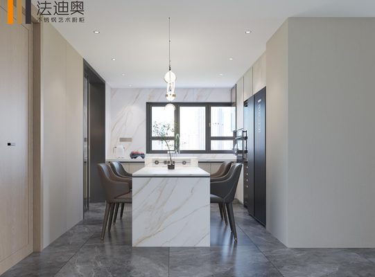 Quartz Countertop Modern Style Kitchen Cabinets  For A Timeless Look