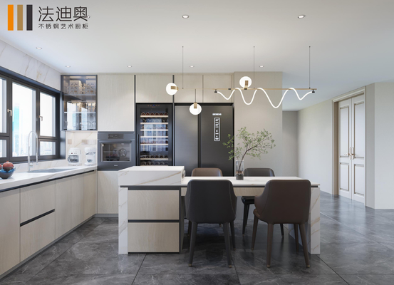 Quartz Countertop Modern Style Kitchen Cabinets  For A Timeless Look