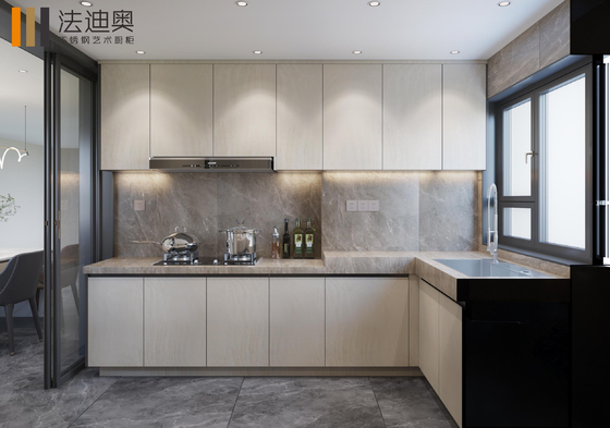 Quartz Countertop Modern Style Kitchen Cabinets  For A Timeless Look