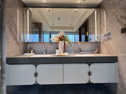 Scratch Resistant Contemporary Bathroom Cabinet SS Cabinet For Bathroom