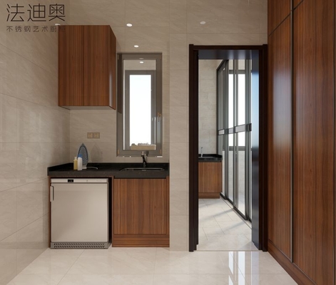 Sleek Light Wood Laundry Room Organization Cabinets With Handle Free Design