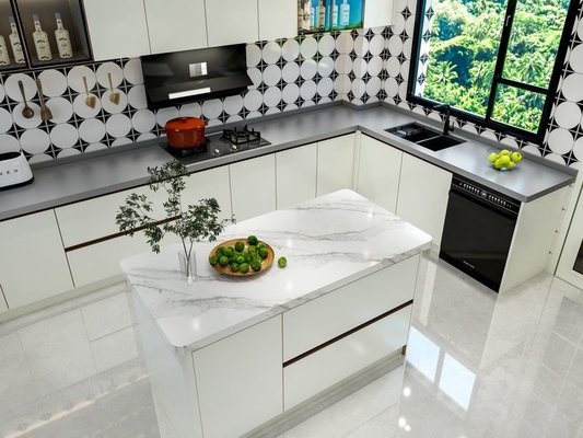 Fadior Cream White Kitchen Stainless Steel Cabinet Elegant And Functional Design