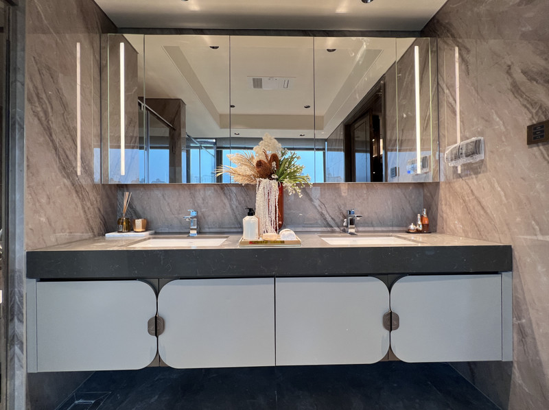Scratch Resistant Contemporary Bathroom Cabinet SS Cabinet For Bathroom